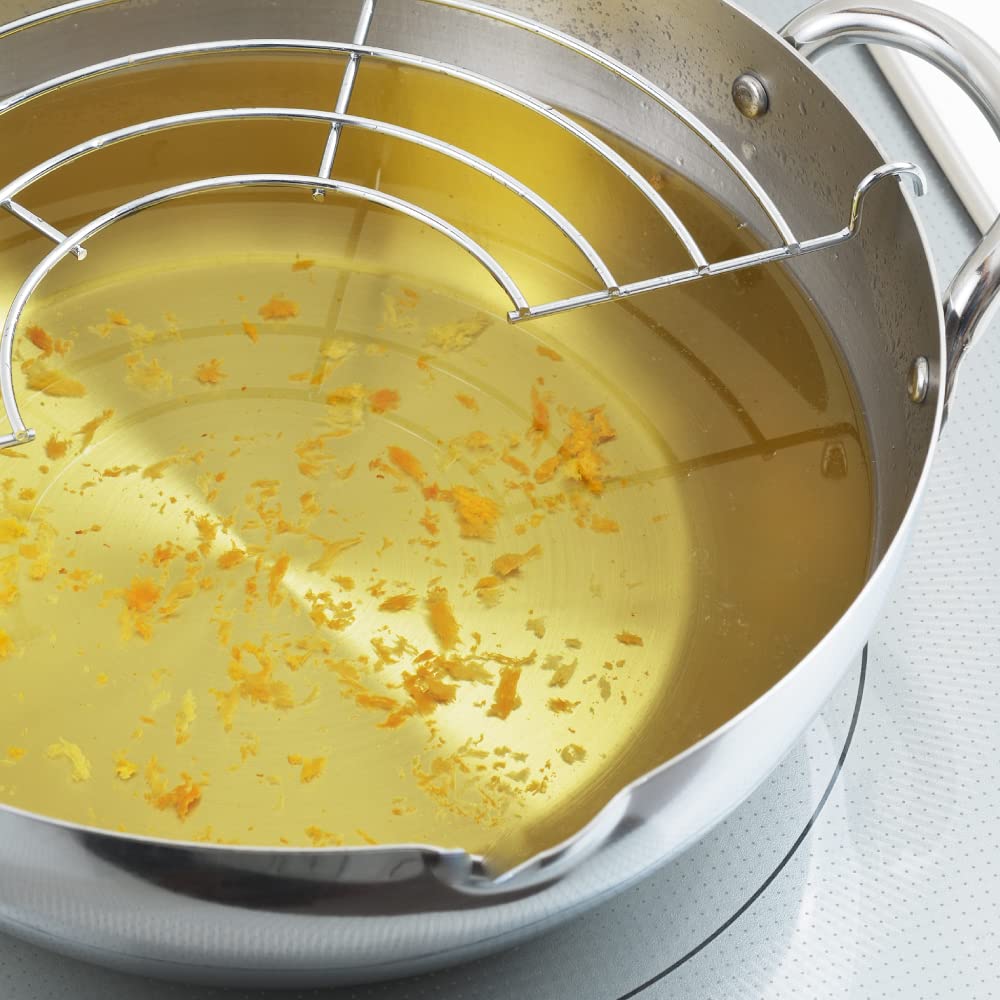 Amazon.com: Yoshikawa SJ3391 Deep Frying Pot, Tempura Pot, 7.9