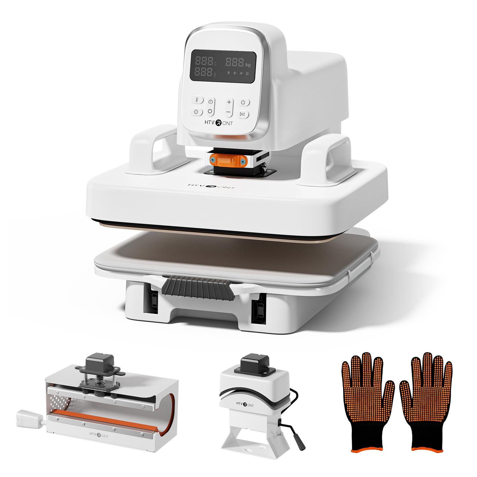 Photo 1 of HTVRONT Auto Heat Press Machine - A100 3 in 1 Auto Heat Press 12X10 with Adjustable Pressure, Heats Up Fast & Evenly Sublimation Heat Press Machine for T Shirts, Mugs and Hats