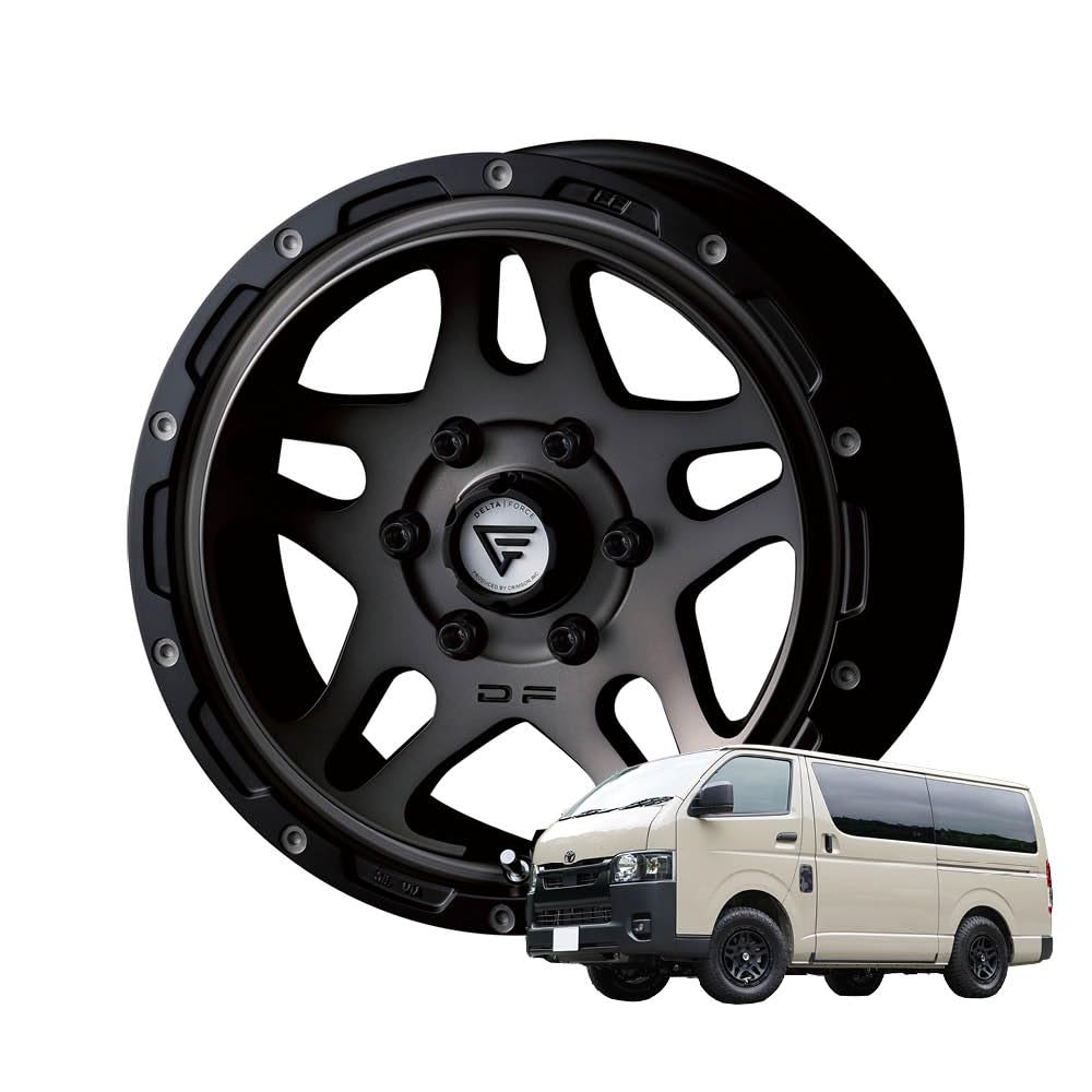 WALD DUCHATELETⅢ 6穴　139.7 ハイエース等に Amazon.co.jp: 【ハイエース 200系】DELTA FORCE OVERLANDER 16