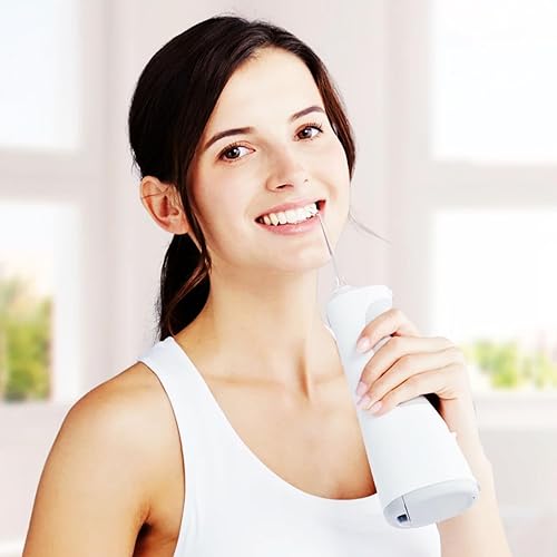 Miniatura 5 de Cable de carga de repuesto para irrigador dental Waterpik WP360 WP462 WP450 WF13 WP100, cable de carga USB (blanco)