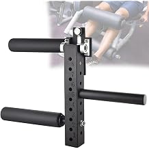 Adjustable Leg Extension / Curling Machine for Muscle Training Rack Attachment for Home Gym Diameter 2.6cm x 2.5cm