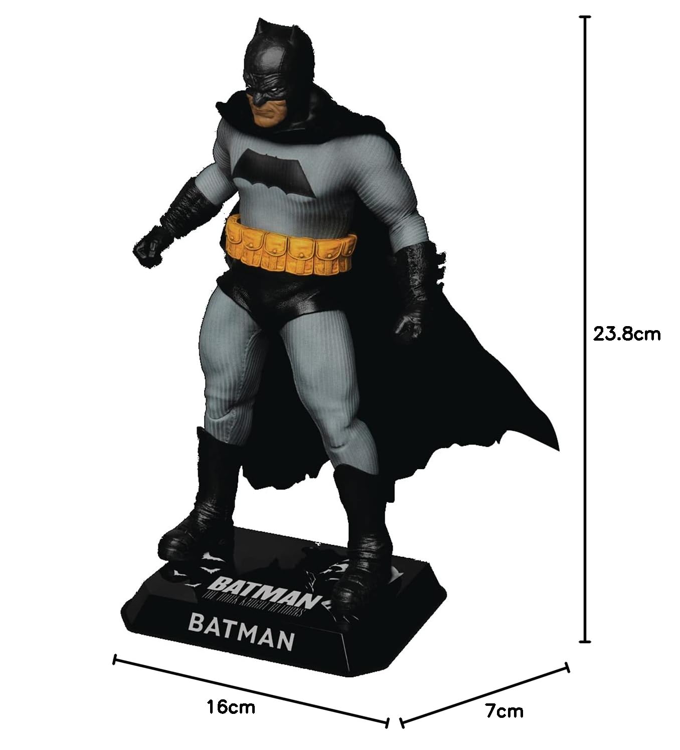 Batman Mroczny Rycerz Return Figurka Dynamiczna Akcja Bohaterowie 1/9 Batman 21 cm