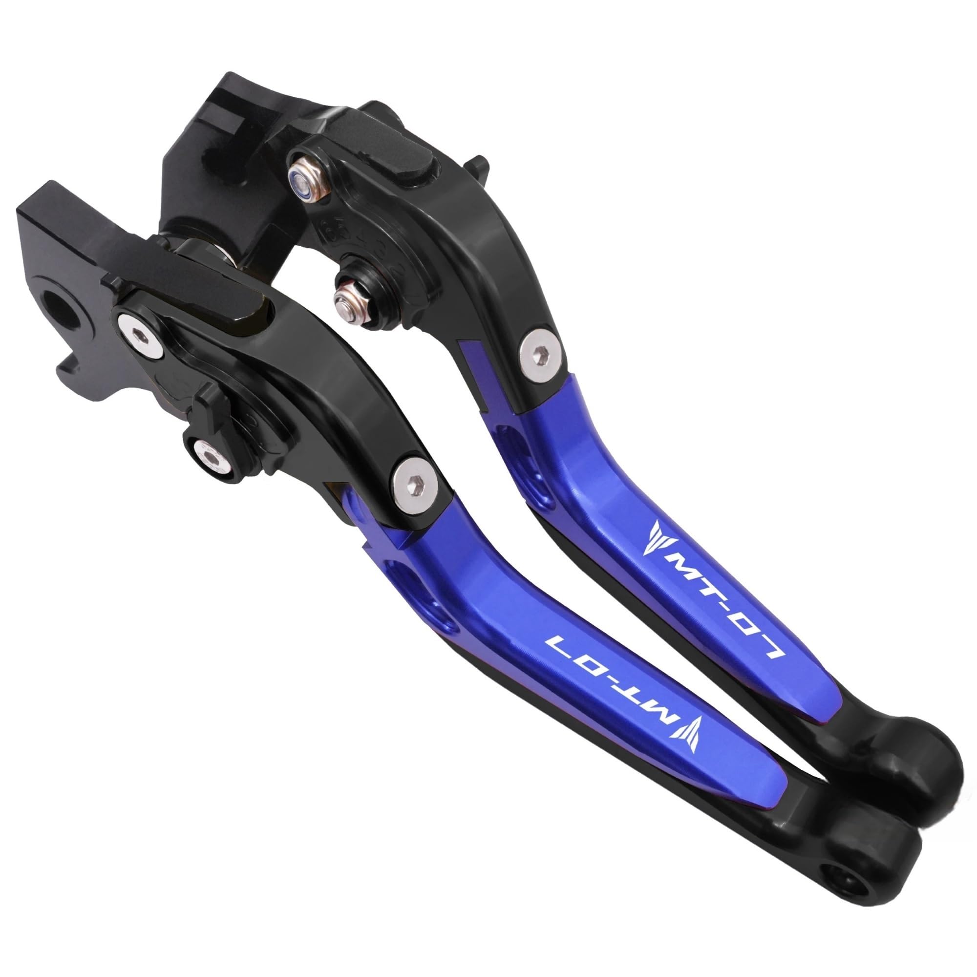 Dagmara Bk Bu Bk-Bk For Mt07 Brake Clutch Lever Motorcycle Adjustable Folding Levers Set For Mt-07 Fz-07 2014-2020