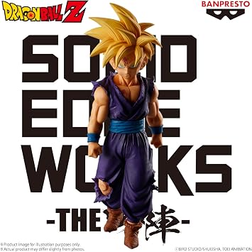 Banpresto - Dragon Ball Z - Super Saiyan Son Gohan vol. 5 (ver. B), Bandai Spirits Solid Edge Works Figure