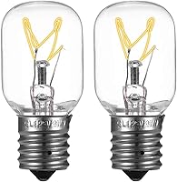 Vista 1 de Bombilla para microondas Whirlpool – Bombilla para Whirlpool Maytag GE Amana Over The Range Hood Microondas, regulable con base E17 de 125 V, 40 W