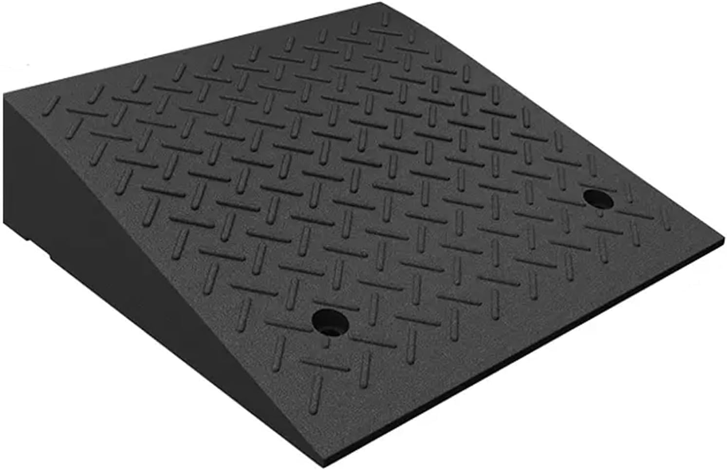Rubber Kerb Ramp - Heavy Duty Portable Threshold Ramp for Wheelchairs, Vehicles, and Bikes - Enhances Driveway and Sidewalk Accessibility