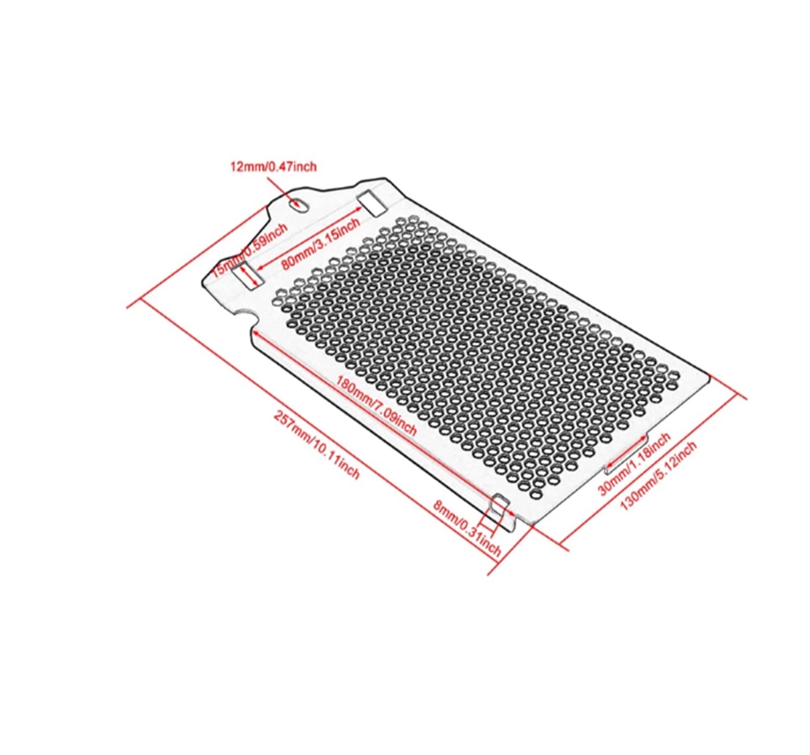 For BMW G310R G310GS G310 GS R 2017-2021 Radiator Guard Grille Cover Protector Motorcycle Accessories Cooler Protection (silver)