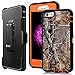 iPhone 6 Kickstand Case,Defender iPhone 6s Cover,Harsel Heavy Duty Shockproof Camo Pink Tree Woods Full Body Rugged Hybrid Protection Cover Case w/Screen Protector & Belt-Clip for iPhone 6/6s 4.7"