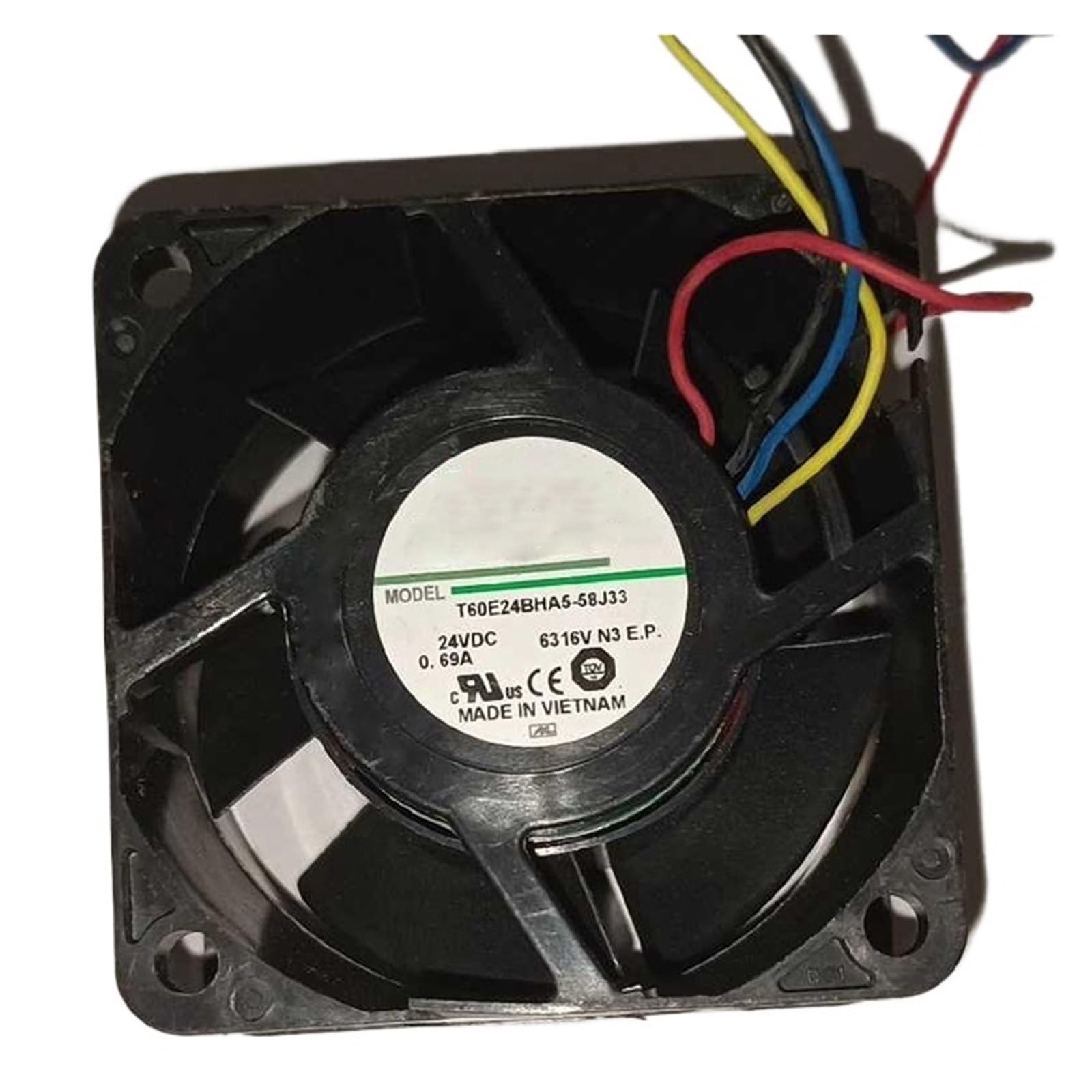 LZIKKGKI T60E24BHA5-58J33 24V 0.69A 6038 60 * 60 * 38MM 6038CM Fan