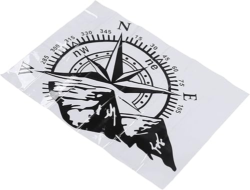 Keenso Adhesión fuerte durable los 18.9x13.4 in universal de la etiqueta engomada de la montaña para la laminación de la ventana del cuerpo de la