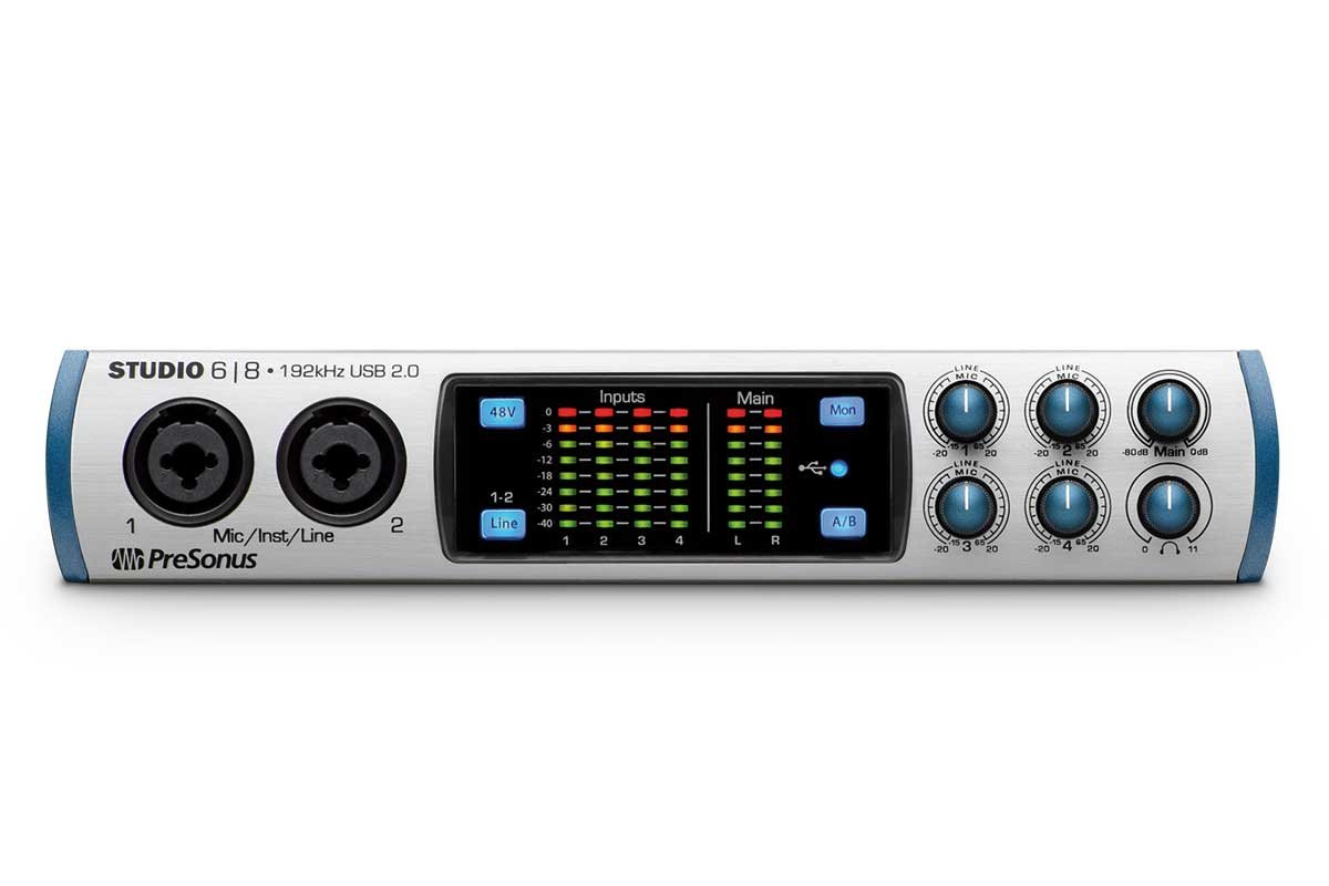 Amazon.co.jp: PreSonus オーディオインターフェイス Studio 6|8