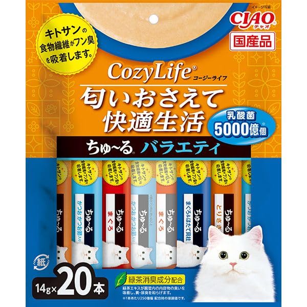 Amazon.co.jp: チャオ （まとめ買い）いなばペットフードCozyLife ちゅ