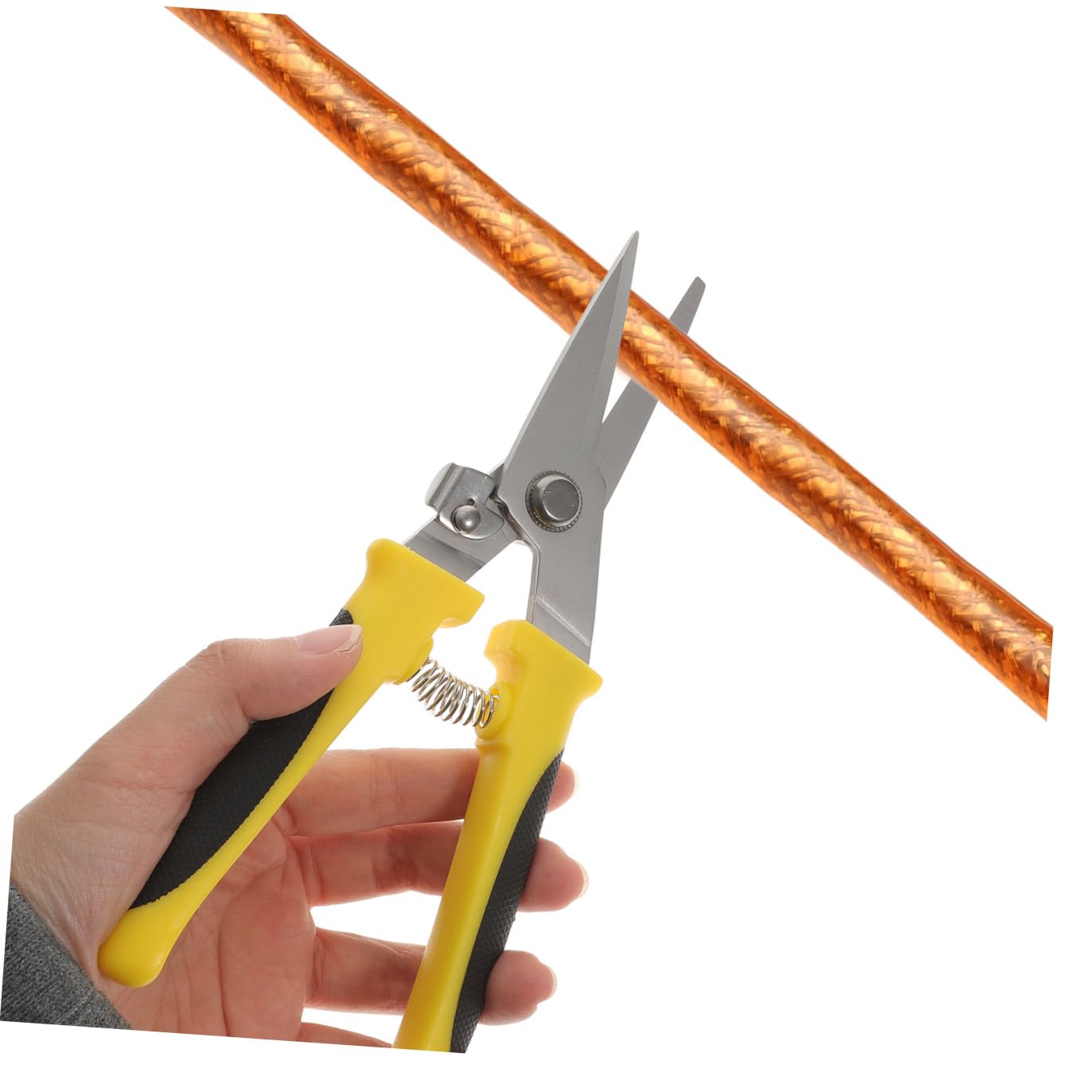 Tijeras De Metal Cortadoras De Chapa Metálica 2 Piezas Acero Inoxidable Resorte De Rebote Ergonómicas Para Construcción y Techos Uso Industrial