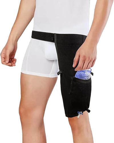 Miniatura 4 de Soporte para bolsa de pierna de catéter, funda para bolsa de pierna de orina con cinturón de cintura, funda Foley para bolsa de orina de