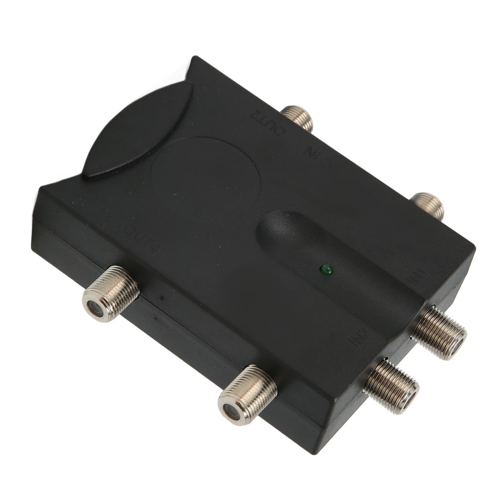 Amplificatore TV, 2 in 4 out, senza perdite, bidirezionale, accessori televisivi ad alta elettronica, antenne, guadagno 7,5 DB con equalizzatore per cavo