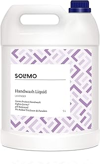 Liquid Handwash, Refill Can | Lavender | 5 Litre | Fights Germs | Ph-Balanced Formula | No Added Triclosan & Parabens