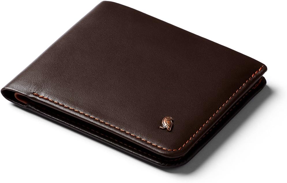 Bellroy Hide & Seek Wallet (Slim Leather Wallet, RFID Protected, Holds 5-12 Cards, Coin Pouch, Flat Note Section, Hidden Pocket)
