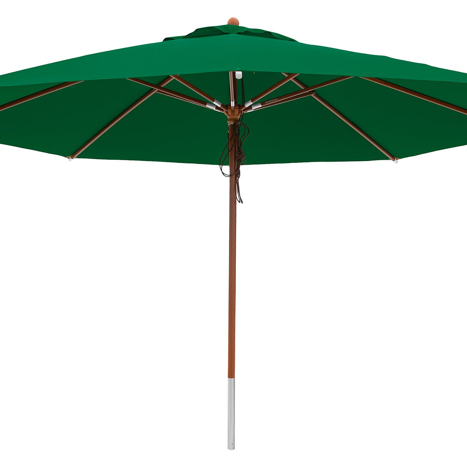 anndora Sonnenschirm Rund 4 m – Gartenschirm Marktschirm