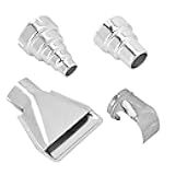 Cunyuer 4PCS Heat Air Nozzles Electric Kit Accessories Industrial Tools Shrink Wrap, Heat Gun Tips Heat Gun Accessory Kit, Heat Gun Nozzles Kit for Hot Air Solde