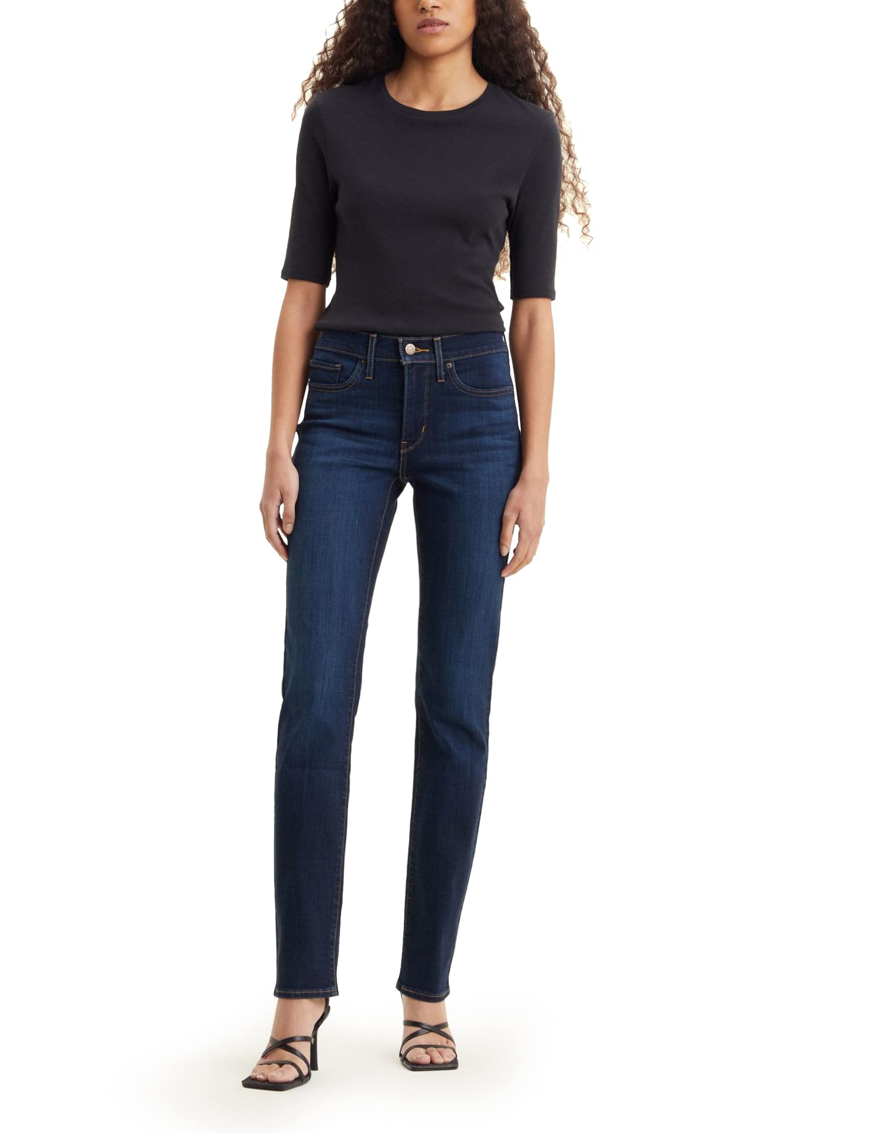 Levi's Women's 312 Shaping Slim Jeans, Darkest Sky, 29W / 34L