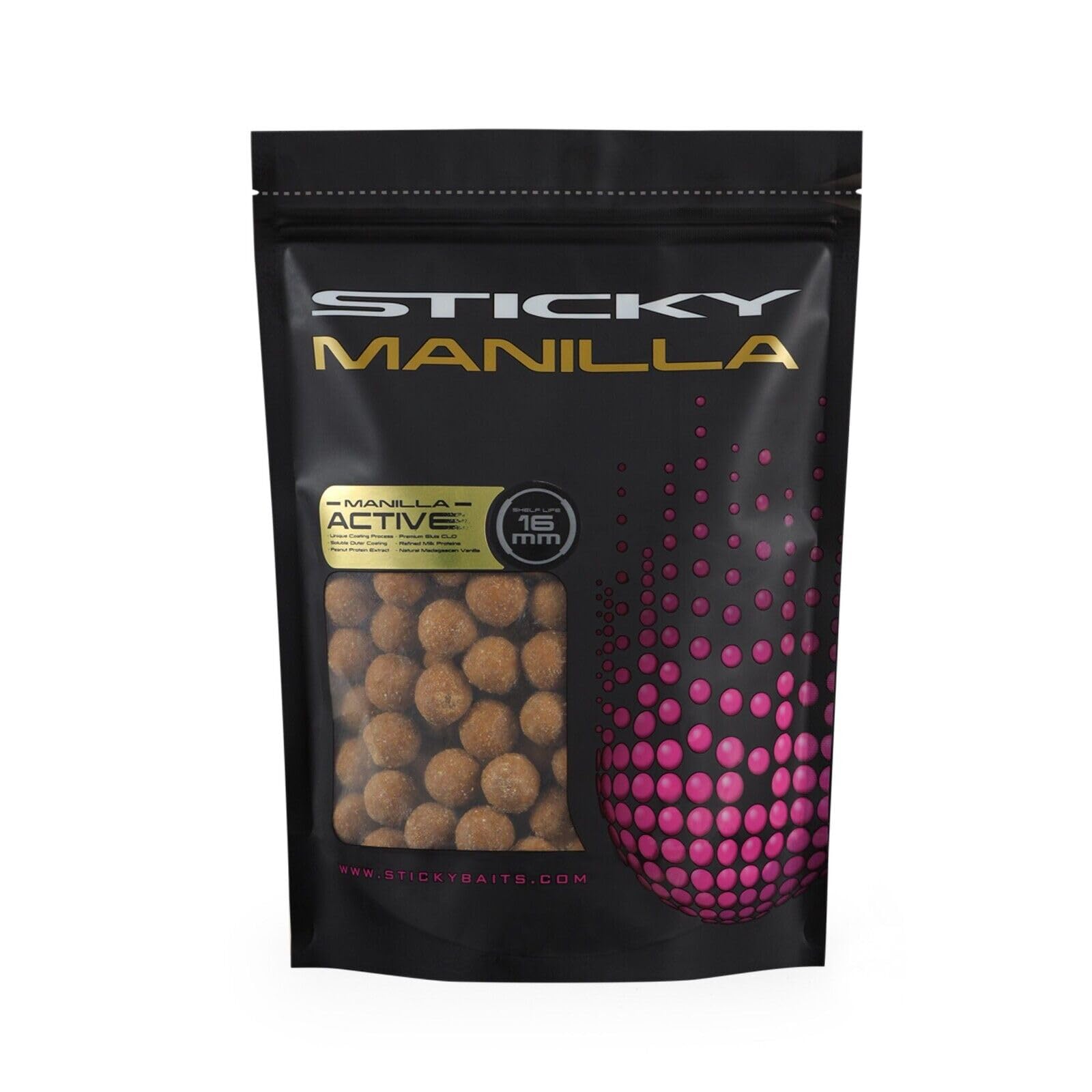 Sticky Baits Manilla Active Shelf Life 5kg Bags 12mm