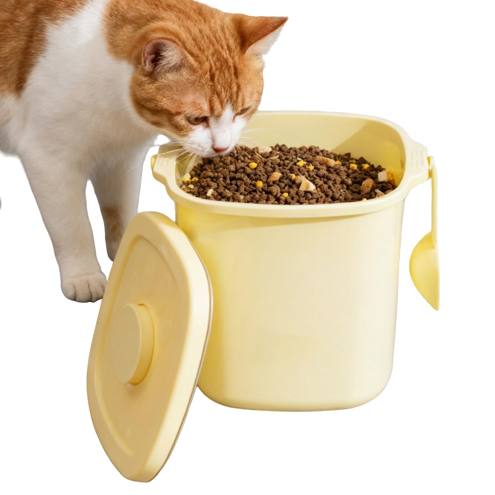 Contenitore Ermetico Per Cibo Animali Dispenser Snack Sottovuoto | Contenitore per Cibo per Cani Gatti Cani Topi Cucina Dispensa Riso Farina Cereali