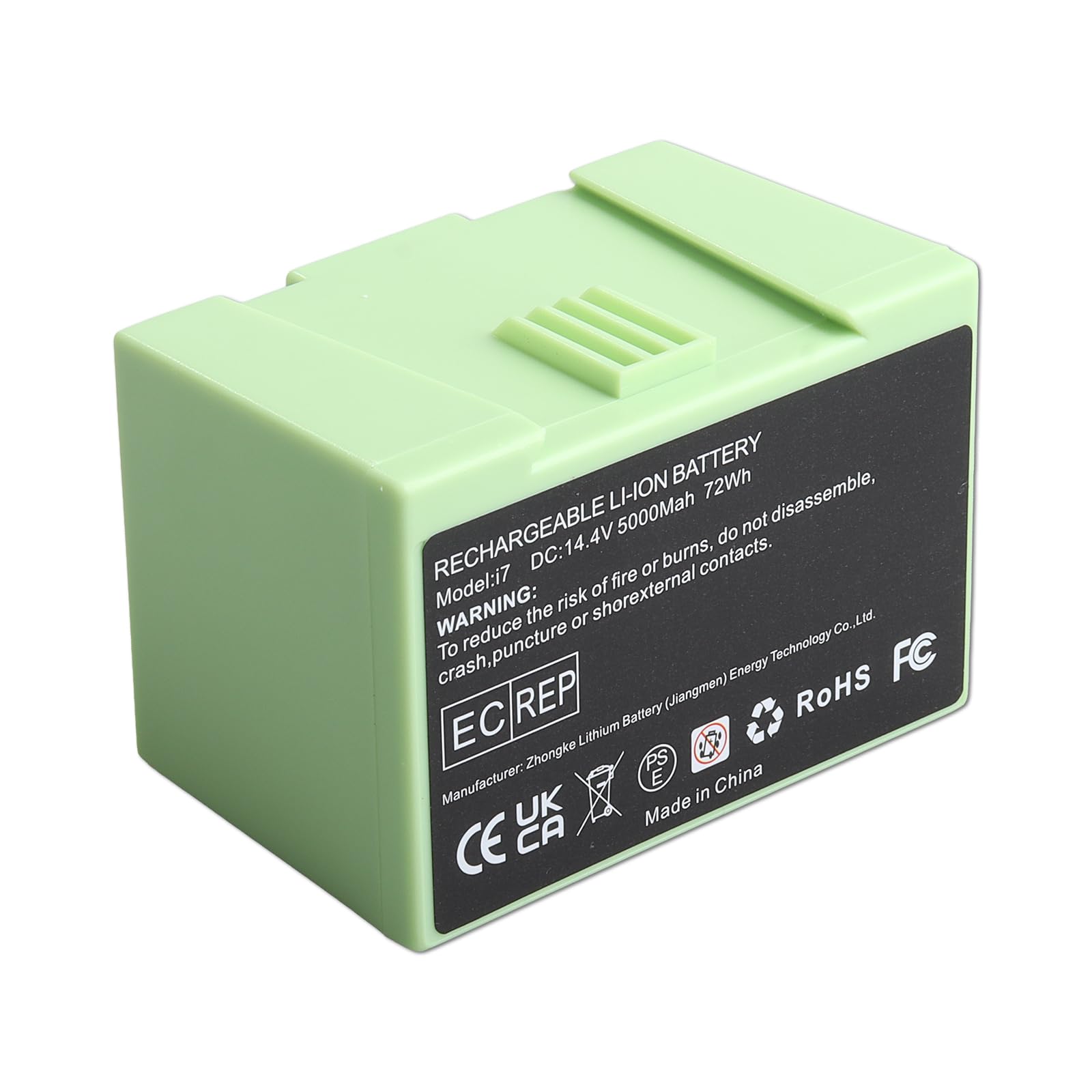 Batería de 14,4V 5000mAh para iRobot Roomba i7 i3 e5 repuesto ABL-D1 8