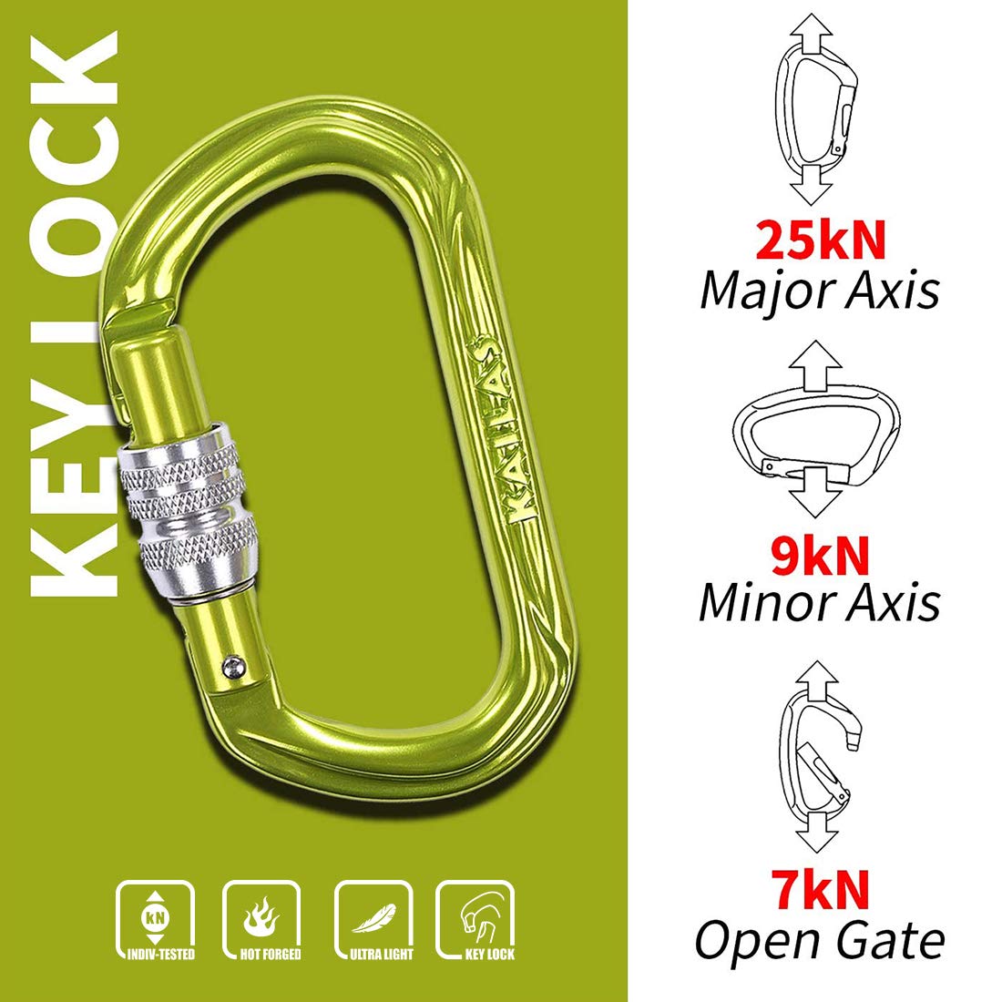 Kong Panic Connector, XL (Black/Orange)