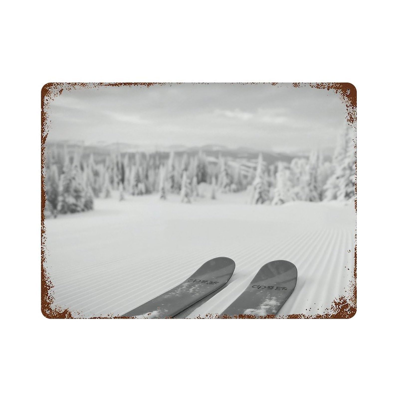 xiaoxiaoshen Vintage Snowboard Poster7 Wall Decor Art Metal Tin Poster Modern Home Decor Art Home Bar Shop Decorations Vintage Sign 30x40cm