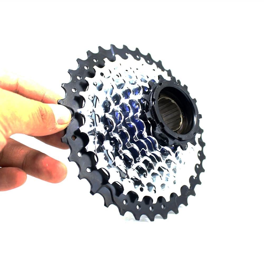 Rueda Libre MTB Freewheel 8-Speed ​​-34t Posicionamiento Freewheel, Posicionamiento de Plata Freewheel Freewheel Cassette De Velocidad