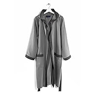 Caleffi - Accappatoio Uomo Donna Microfibra Morbido Leggero Assorbente Accappatoio