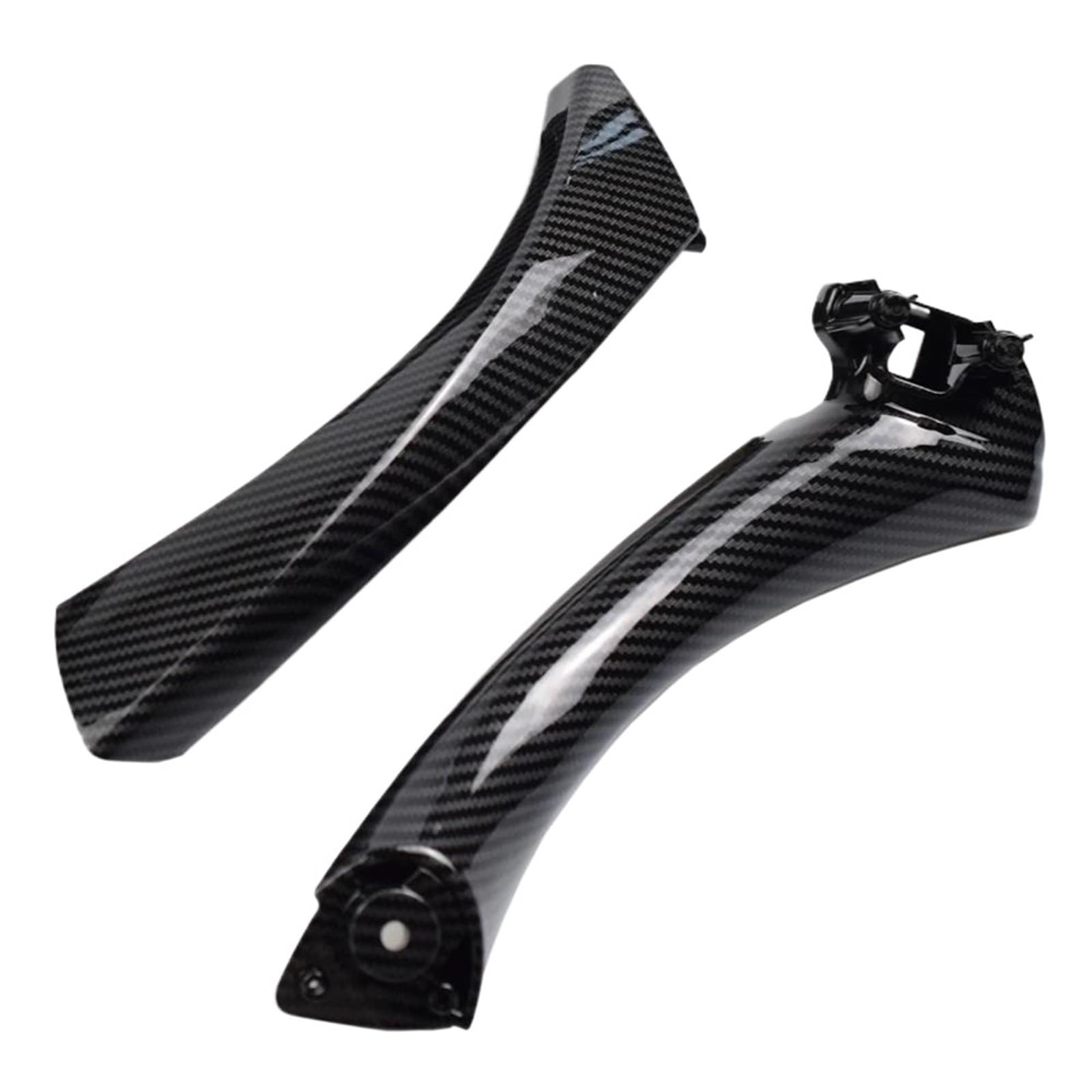 LVXVMOZEOK Interior Door Handle Armrest for 3 Series for E90 for E91 for E92 for 316 for 318 for 320 for 325 for 328i Interior Door Pull Handle Kit(Carbon Fiber-Right)