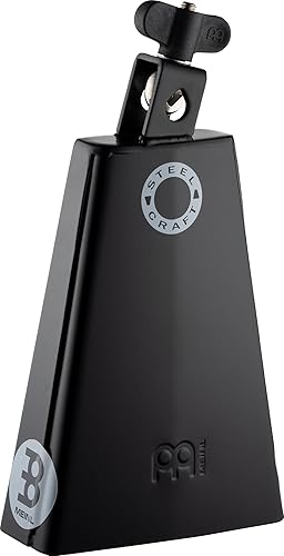 Miniatura 13 de Meinl Percussion Cencerro montable, serie artesanal de acero con recubrimiento en polvo de 7 pulgadas, no fabricado en China, tono bajo, garantía