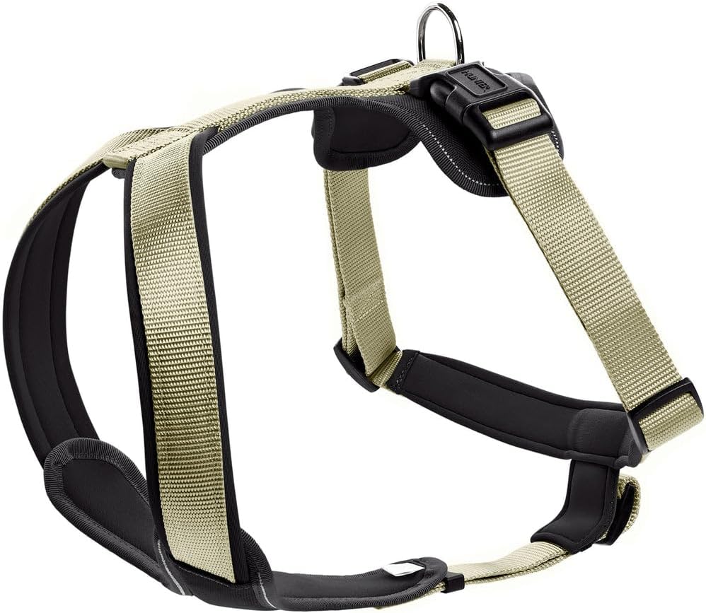 Hunter Neopren Hundekabelbaum, Nylon, mit Neopren gepolstert, für Sport und Freizeit, Oliven / Schwarz, Nylon, Neopren, M (53-65) Hunter Neopren Hundekabelbaum, Nylon, mit Neopren gepolstert, für Sport und Freizeit, Oliven / Schwarz, Nylon, Neopren, M (53-65)