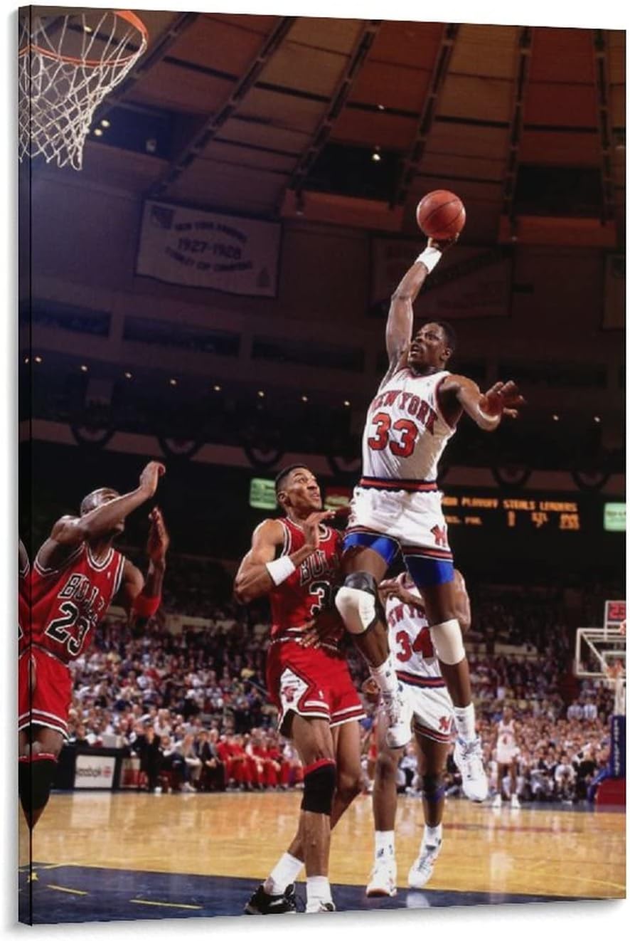 DERBUT Patrick Ewing Dunk Poster Artworks Picture Ethiopia Ubuy