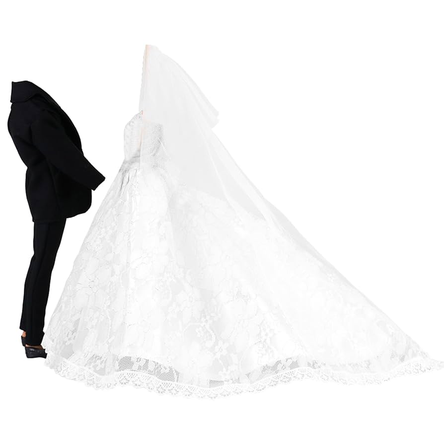 Amazon.co.jp: 男の人形用服 30㎝人形用ドレス 結婚式用