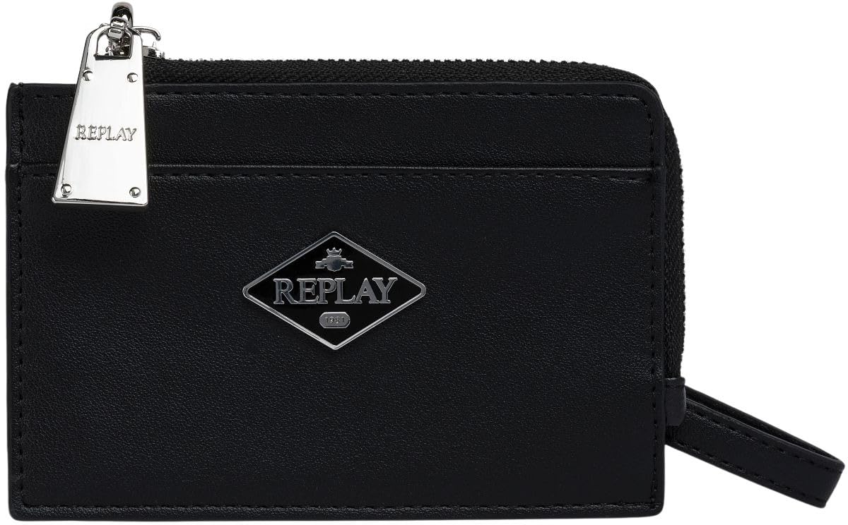 Replay Women Fw5375 Billfold, 0098 Black, One Size