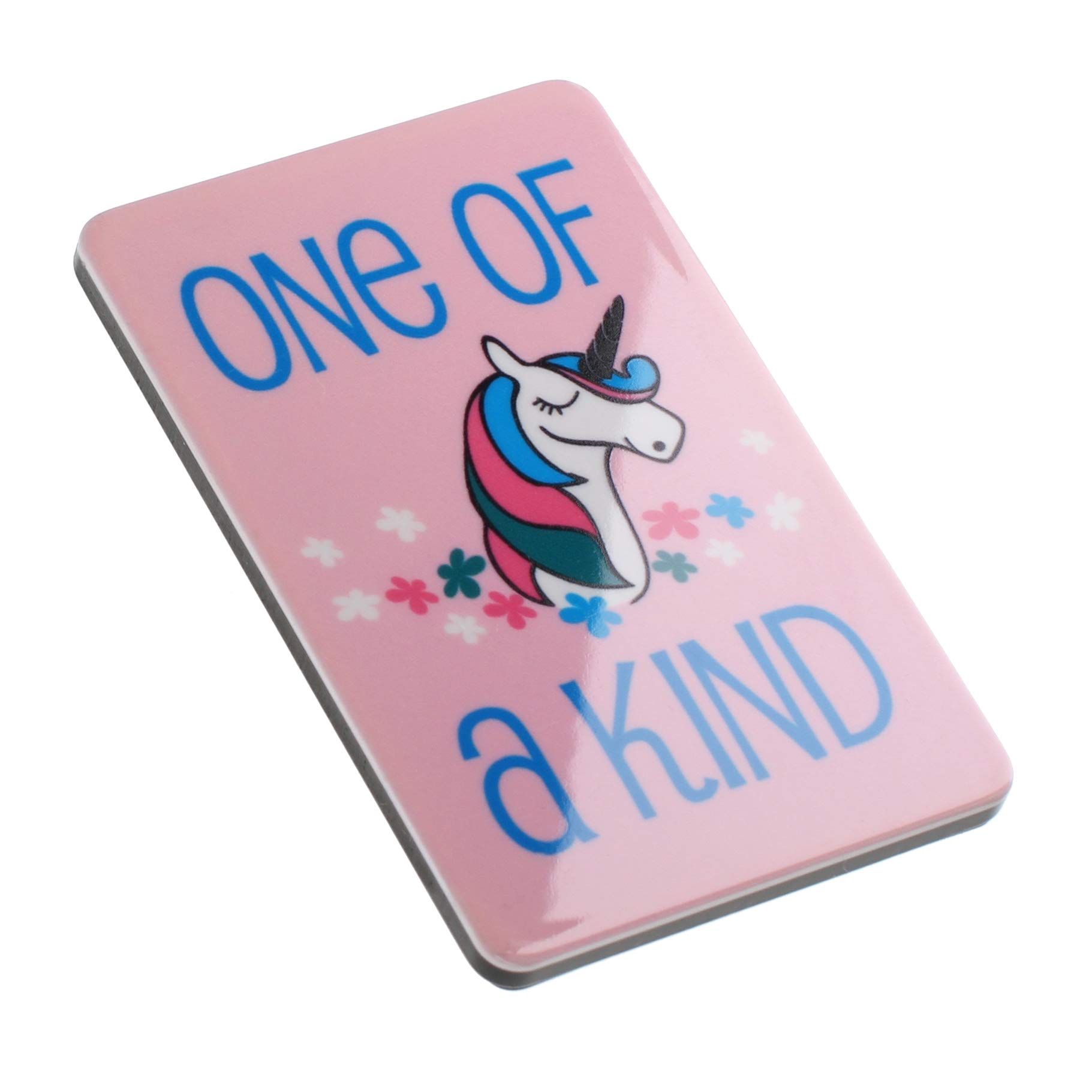 One Of A Kind Rainbow Unicorn Quote Novelty Magnet