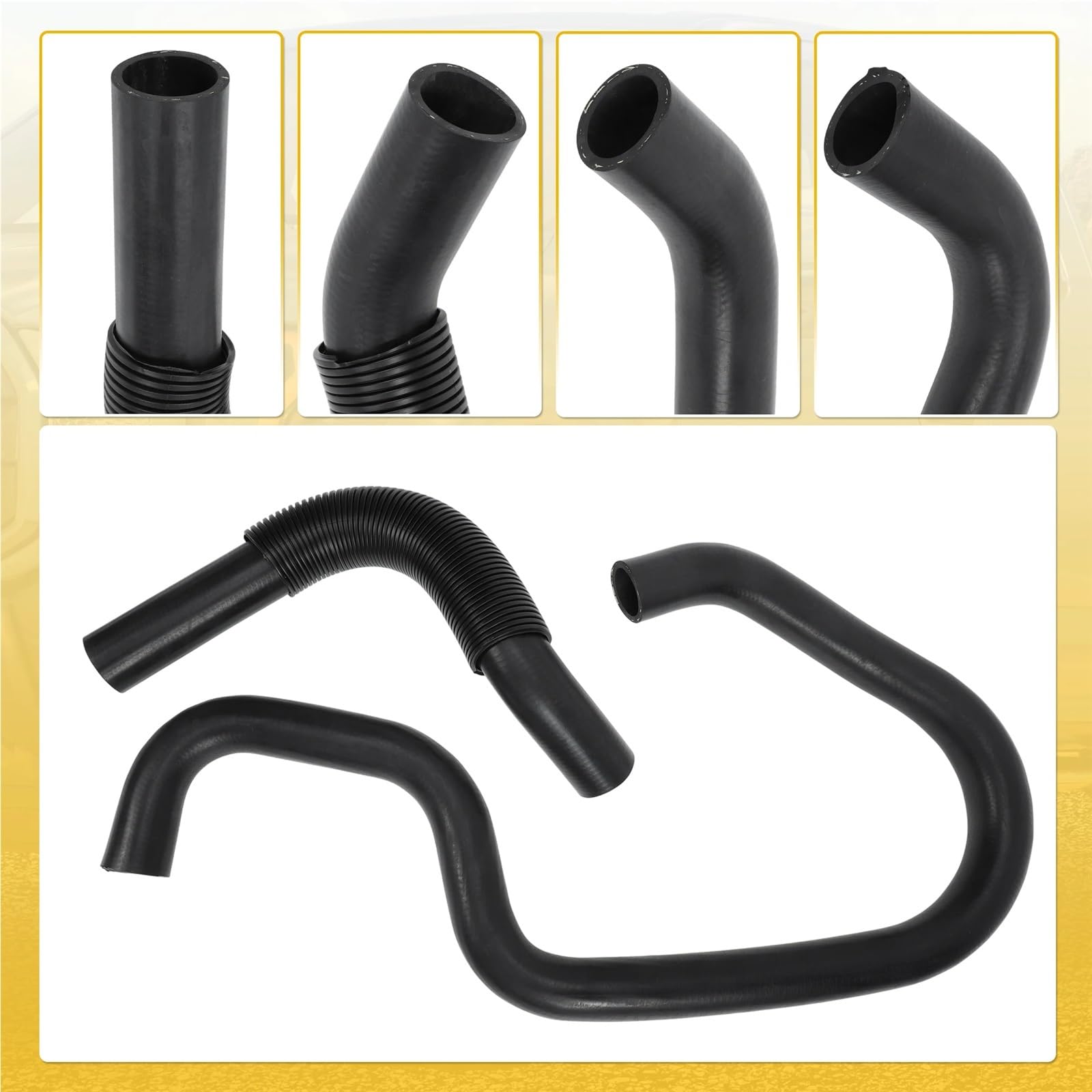Manguera Gasolina Juego de 2 mangueras de radiador Superior e Inferior para Coche, aptas para GMC Yukon 2007-2014, n.° 22827731/22827735, Sistema de refrigeración. Manguito Turbo