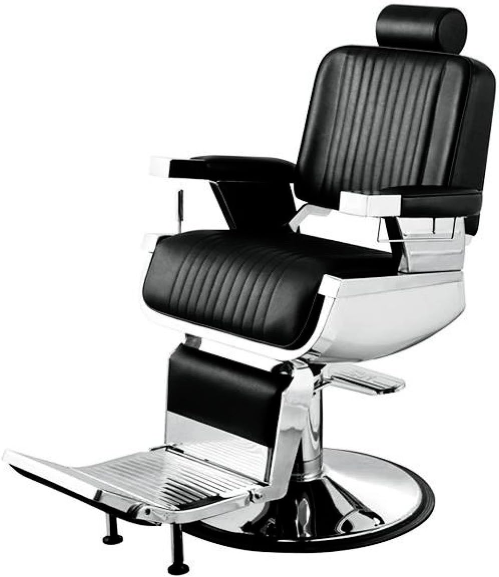 DUKE BARBER CHAIR - BLACK
