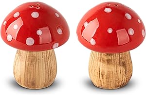 Enchanting Mushroom Salt and Pepper Shakers: Culinary Companions for Kitchen Perfection