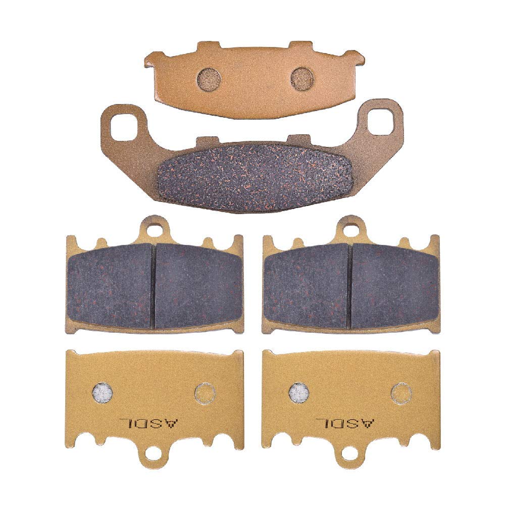 Motorcycle Front and Rear Brake Pads Set for Suzuki RGV250 RGV 250 RGV250M N P R S T 91-95