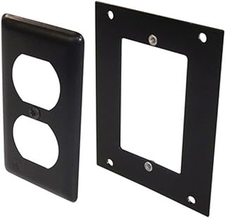 Ace Backstage Co. PE-MP | Steel Electric Pocket Panel with 1 Gang Edison Duplex Outlet