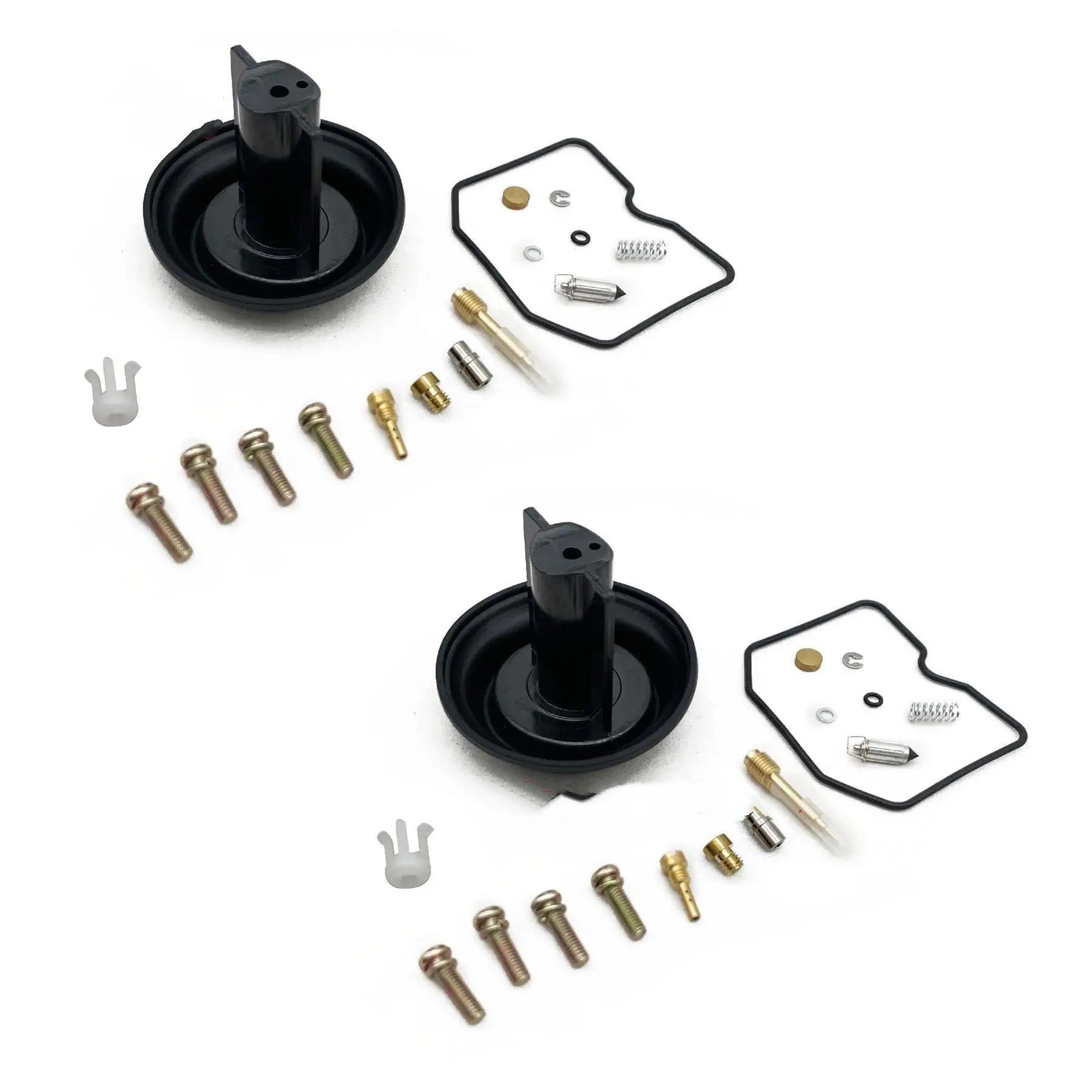 Kit De Reparación Carburador, Junta Válvula Aguja, Tornillo Aire Para Kawasaki ZZR250 EX250 EX250H GPX250 ZL250 EL250 asiento válvula aguja