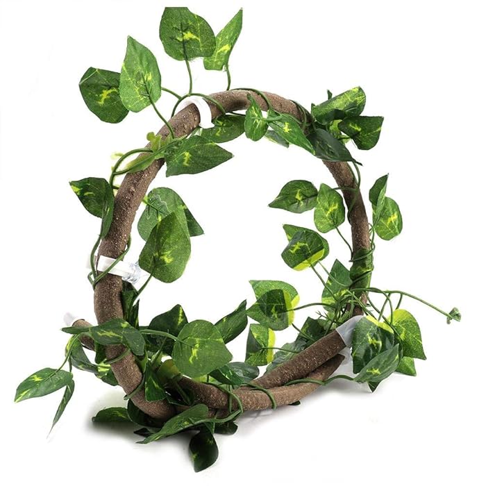 Buy Hffheer Reptile Climbing Branch Flexible Reptile Vines Jungle