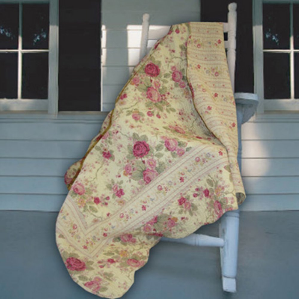 greenland home quilted throws