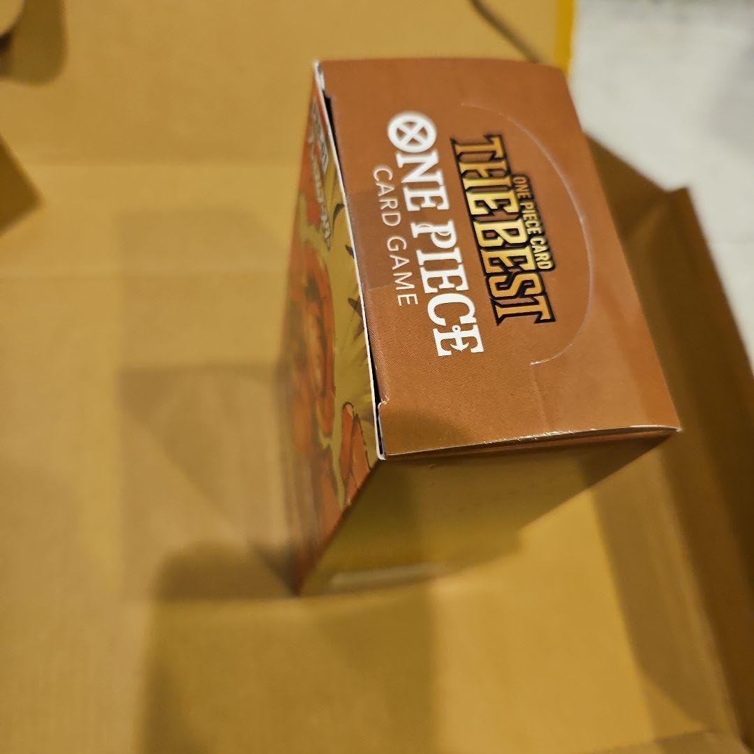 4BOXワンピースカード THE BESTテープ付き Amazon.co.jp: 【正規品 未開封テープ付き1box】ワンピース