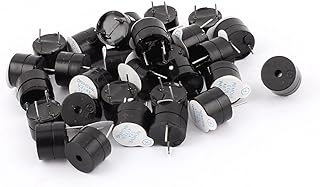 Aexit DC 5V Security & Surveillance Electronic Electromagnetic Continuous Sound Horns & Sirens Buzzer 30Pcs