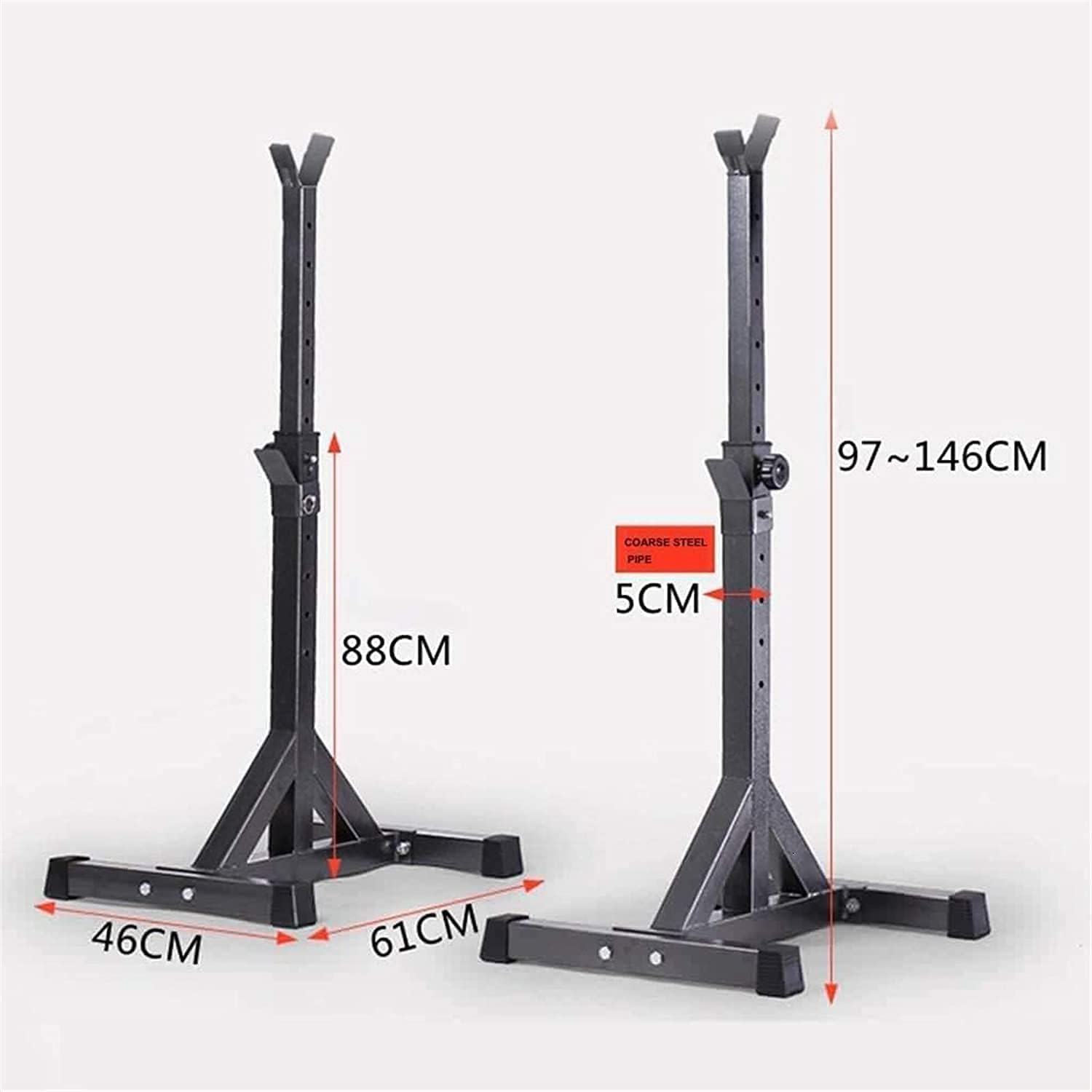 Split Barbell Rack Squat Rack Adjustable Weight Bench Press Fitness uipment Home Sports uipment Weight Training Multifunction Home
