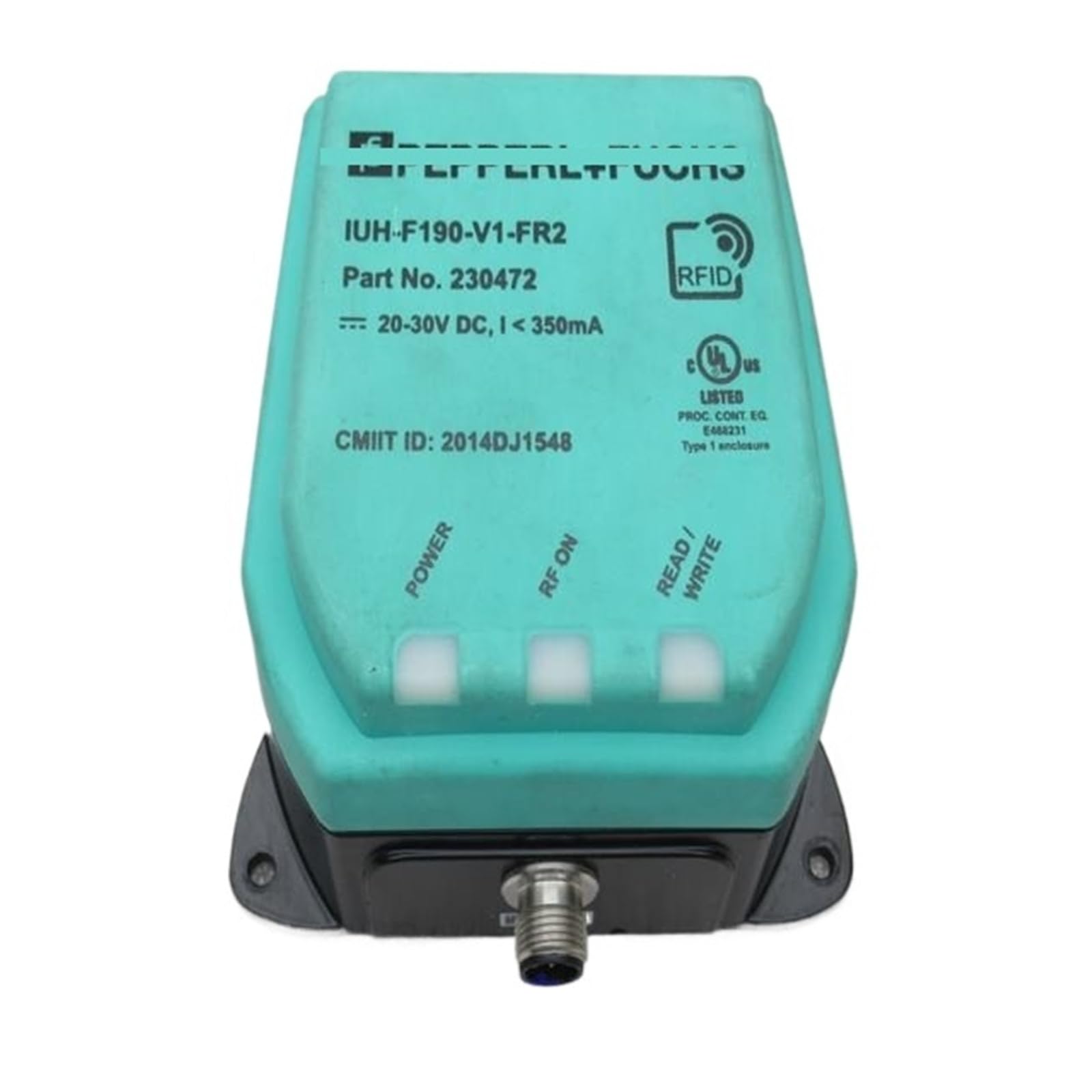 EVPZPLKMGT UHF Read/Write Head, IUH-F190-V1-FR2 230472